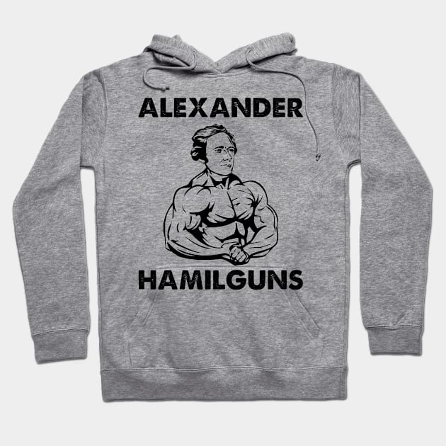 Alexander hamilton gym weightlifting Hoodie by Venicecva Tee